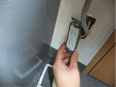 電源コンセント工事